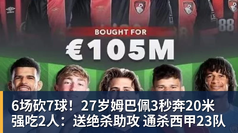 ky体育6场砍7球！27岁姆巴佩3秒奔20米强吃2人：送绝杀助攻 通杀西甲23队
